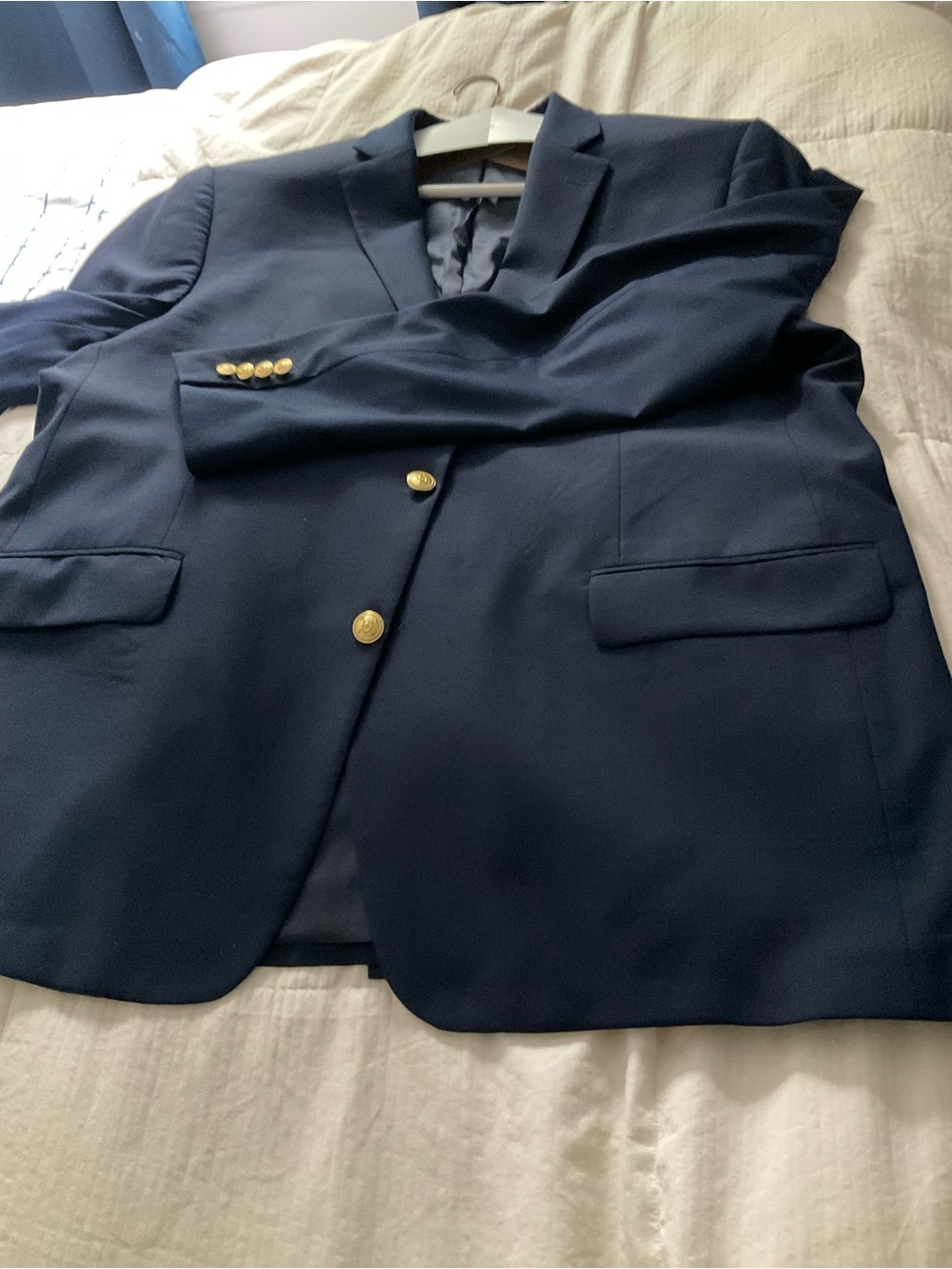 Ralph Lauren Navy Blue Blazer 48L